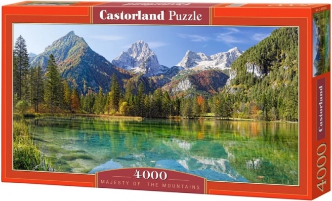 Puzzle de 4000 piezas Majestad de las montañas CASTORLAND