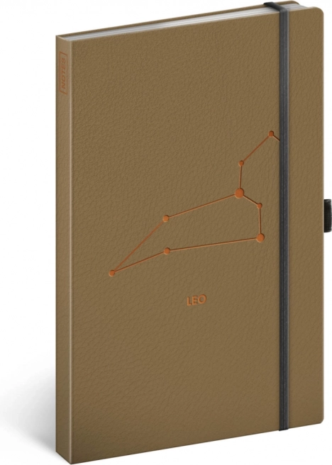 Cuaderno NOTIQUE Leo – a rayas, 13 × 21 cm