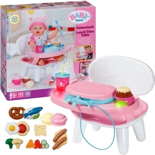 Trona de alimentación BABY born con sonidos