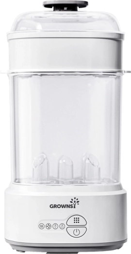 Esterilizador de biberones con secado GROWNSY, gris