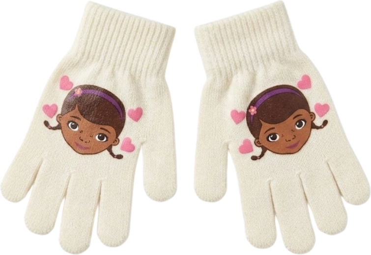 Guantes infantiles de invierno Doctora Juguetes
