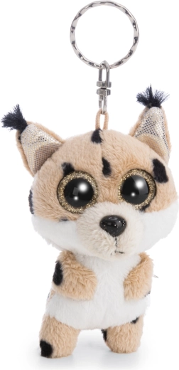 Nici Glubschis llavero de peluche lince Lenzo 9 cm - 1 unidad