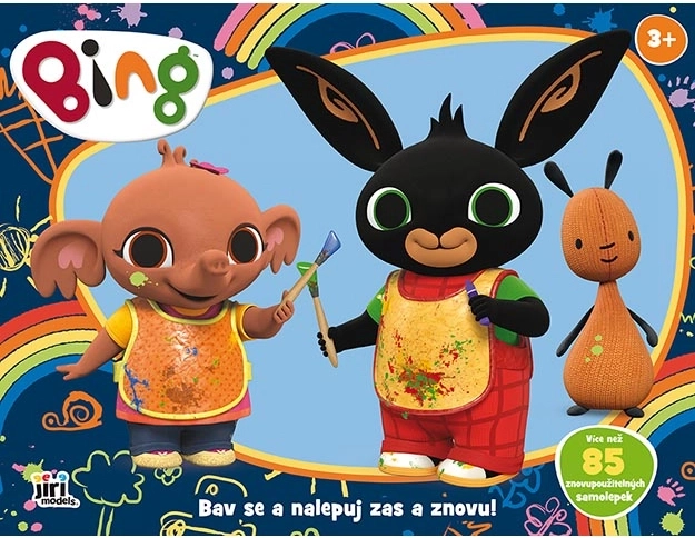 Pegatinas reutilizables con fondos Bing - 1 unidad