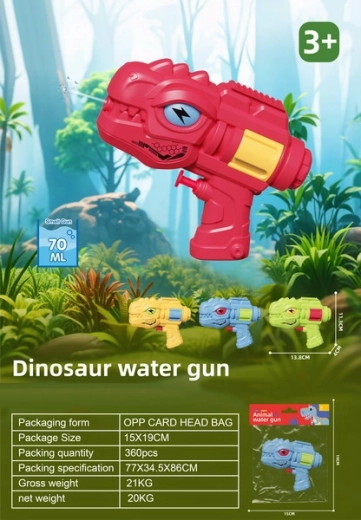 Pistola de agua dinosaurio 14 cm