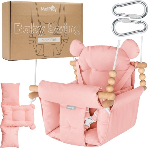 Columpio infantil Malo rosa
