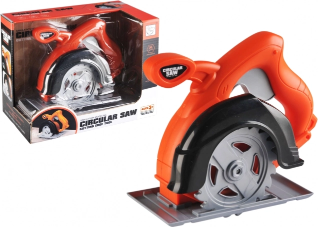 Herramienta sierra circular para aficionados naranja