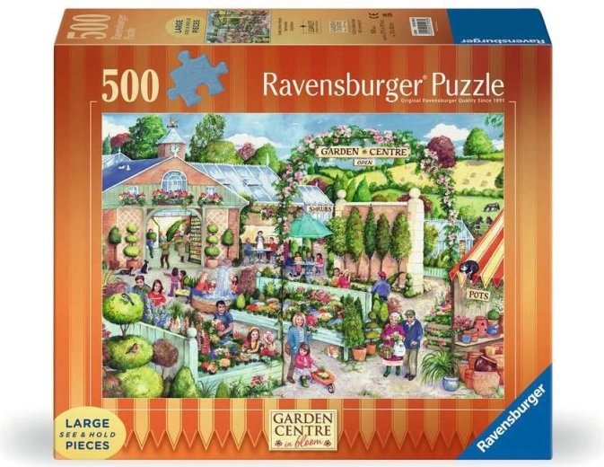 Puzzle Ravensburger centro de jardinería floreciente XXL 500 piezas