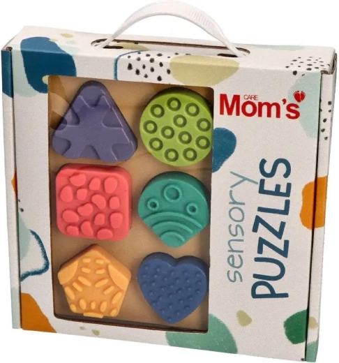 Puzle sensorial de formas para bebés 6m+ Mom's Care