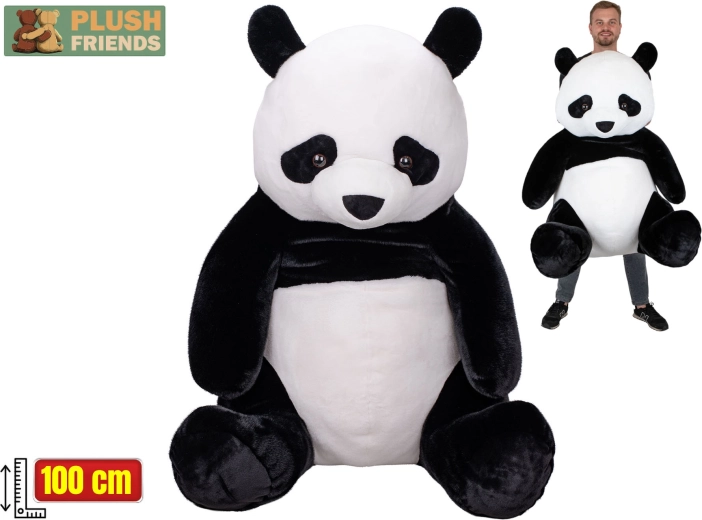 Panda de peluche 130 cm Plush Friends