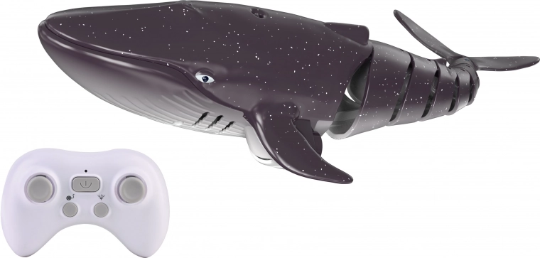 Ballena con chorro de agua por control remoto 35 cm