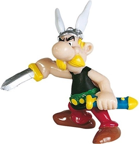 Figura de Asterix lista para el combate - 1 pieza