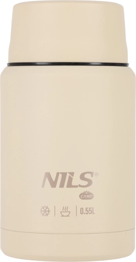 Termo de comida Nils camp NC3807 beige 550 ml