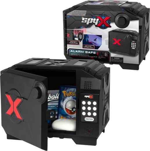 Caja fuerte SpyX con alarma para espías infantiles