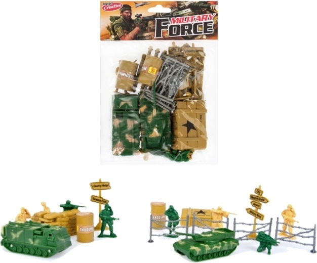 Set militar con figuras