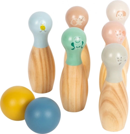 Small Foot bolos de madera Garden Buddies