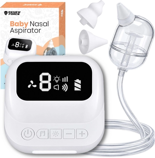 Aspirador nasal eléctrico RENEW FORCE con tubo