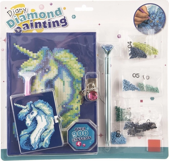 Set creativo de pintura con diamantes – agendas (9 uds)