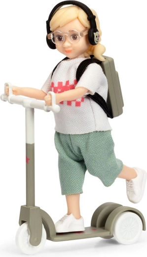 Muñeca articulada y ropa extraíble