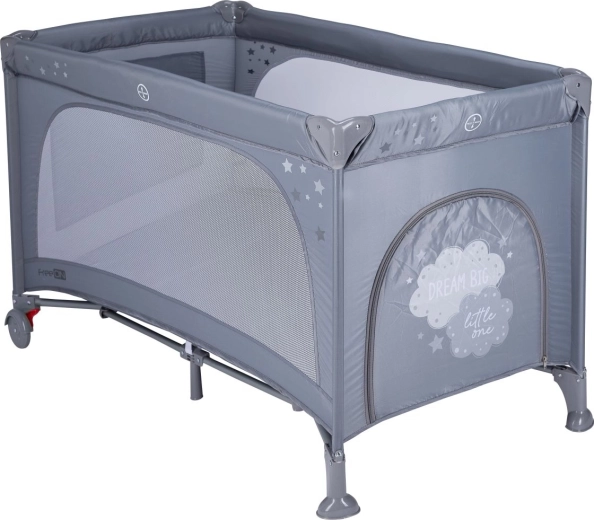 Cuna de viaje Freeon Nook gris