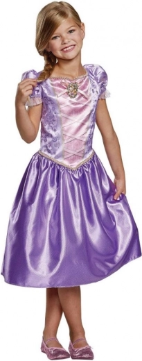 Disfraz infantil de la princesa Rapunzel 4-6 años