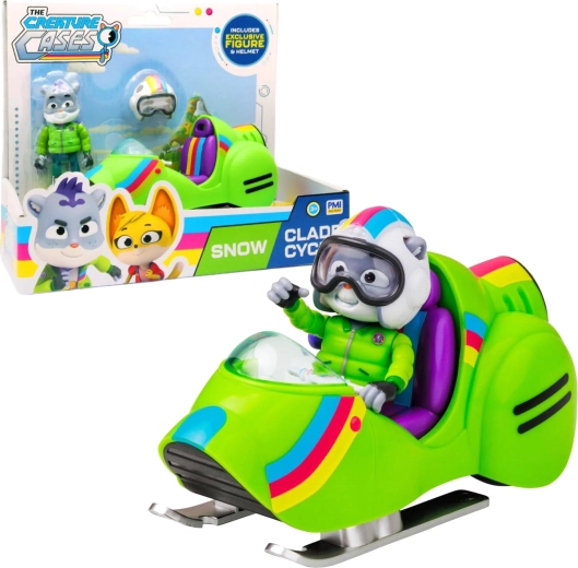 PMI The Creature Cases Zwierzęce Zagadki figura Sam Snow y motocicleta de nieve