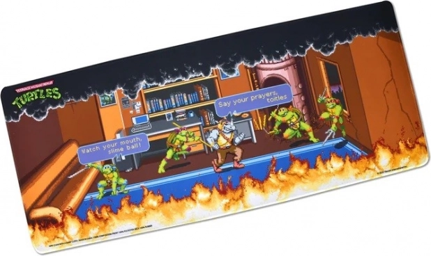 Alfombrilla gaming Tortugas Ninja 30 × 80 cm