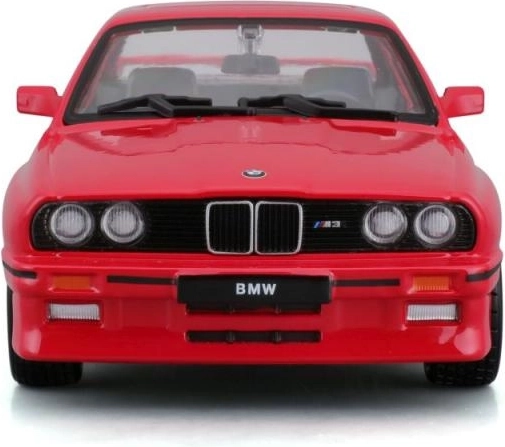 Modelo metálico BBURAGO 1:24 BMW M3 (1988) rojo