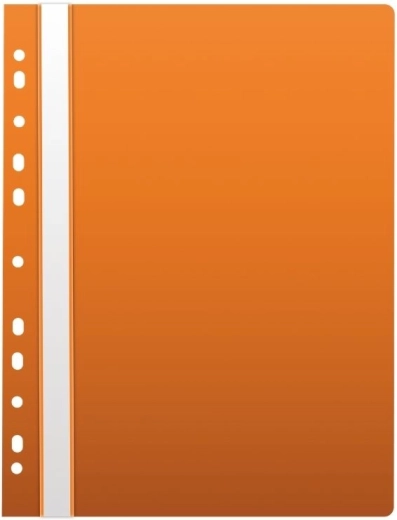 Carpeta de pinza A4 naranja con eurocolgador