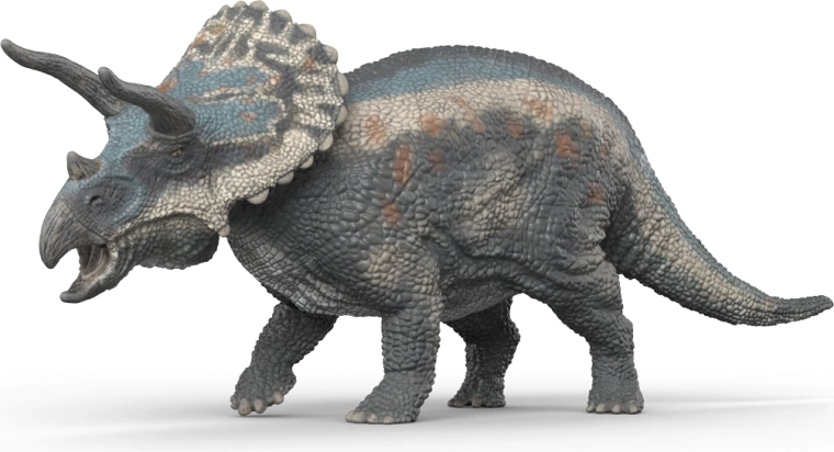 Figura prehistórica de Triceratops – dinosaurio realista para niños