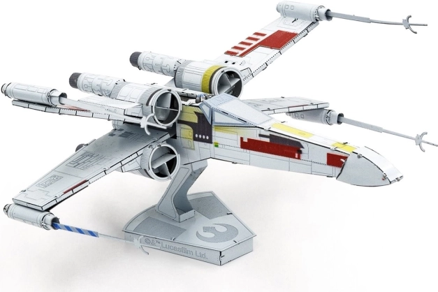 Puzzle 3D Metal Earth Star Wars: caza X-Wing (ICONX)