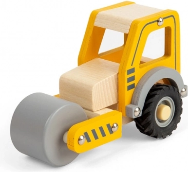 Rodillo de carretera de madera para niños