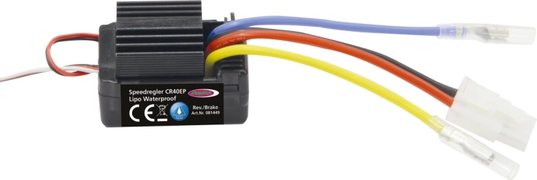 Regulador de corriente continua resistente al agua JAMARA CR40EP para coches RC 1:10