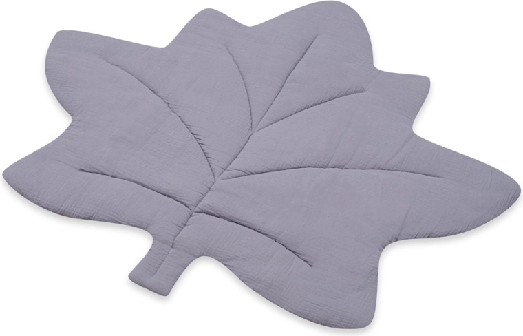 Manta de juego de muselina New Baby Leaf azul