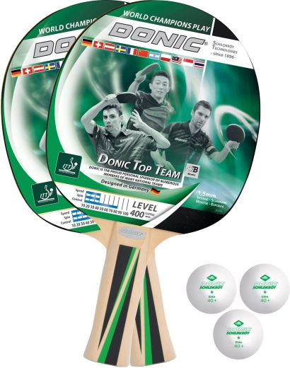 Set Donic para tenis de mesa Top Team 400