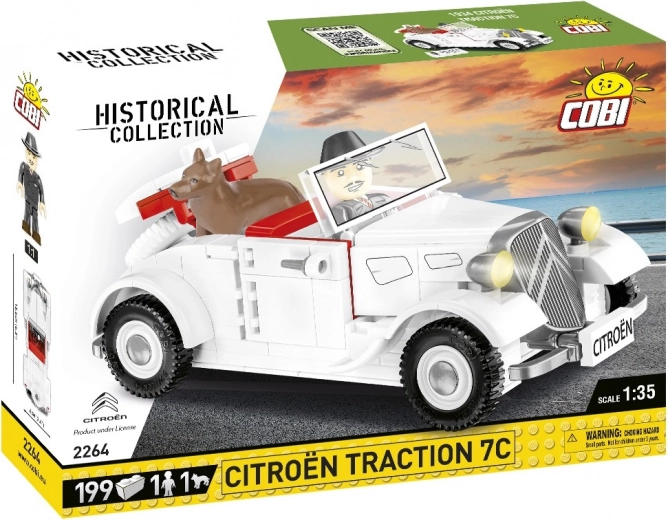 Maqueta del descapotable CITROEN Traction 7C 1:35