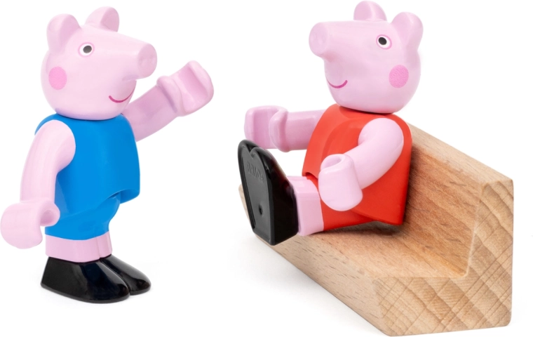 Personajes favoritos Peppa y George