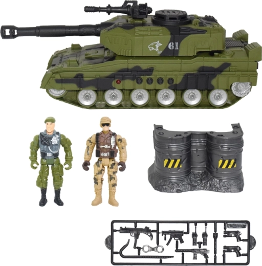 MAC TOYS tanque militar con luz y sonido