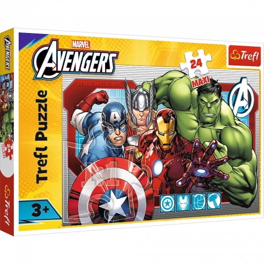 Puzzle 24 Maxi – MARVEL The Avengers – Los Vengadores