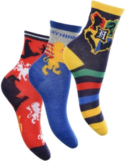 Set de 3 pares de calcetines Harry Potter