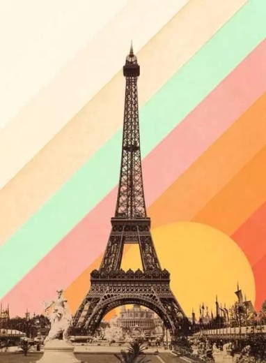 Puzzle Ravensburger Arcoíris sobre París (500 piezas)