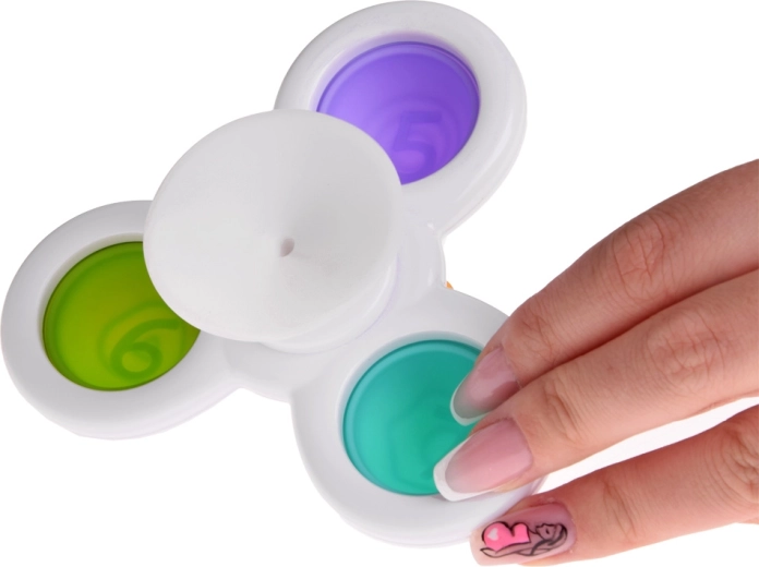 Elementos Pop It para estimulación sensorial