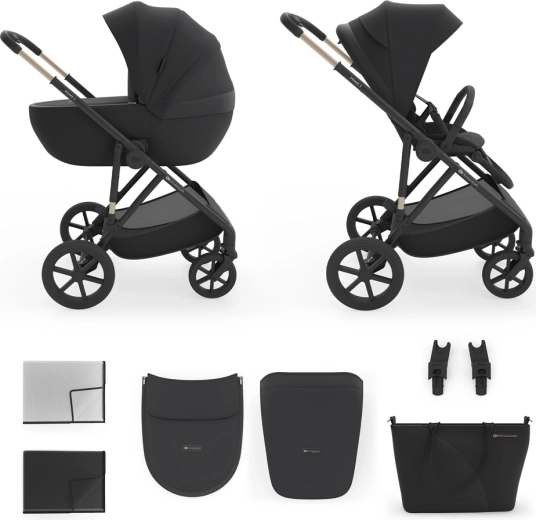 Cochecito combinado Kinderkraft 2 en 1 Prime 3 dark green