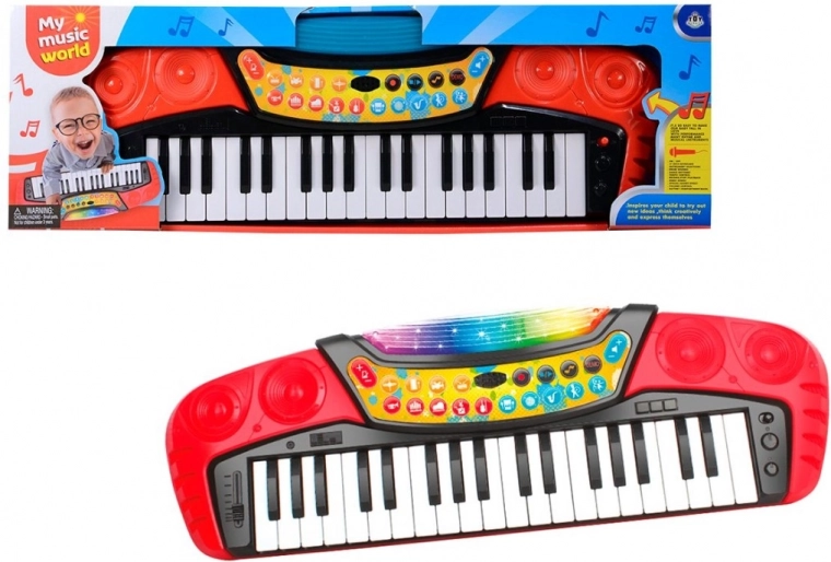 Piano electrónico infantil de 37 teclas