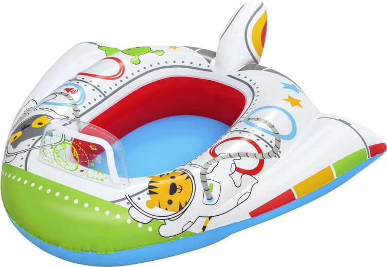 Asiento cómodo y estructura inflable estable