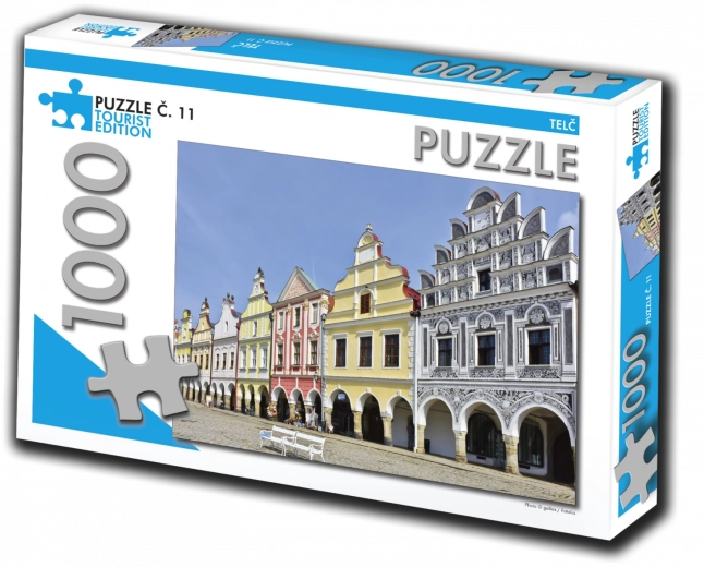 Puzzle Telč – edición turística, 1000 piezas