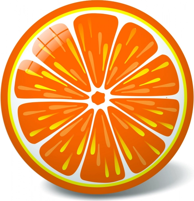Balón naranja, 23 cm