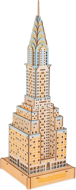 Rompecabezas 3D de madera Chrysler Building