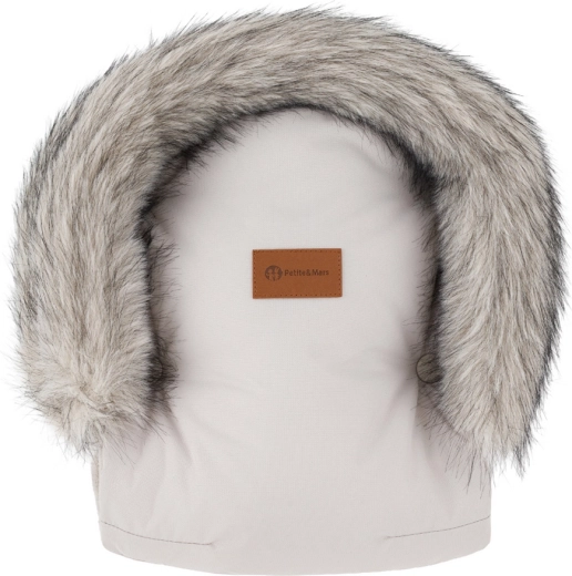 Petite&Mars manoplas para cochecito Furry champagne shower