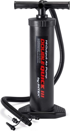 Bomba manual de doble acción 48 cm INTEX Double Quick III