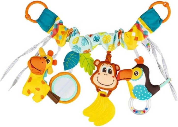 Juguete colgante Balibazoo para cochecito con animalitos